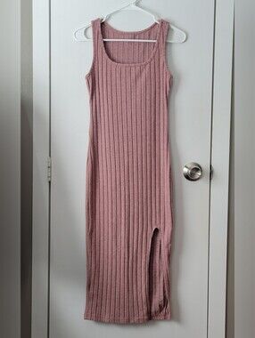 Fitted Soft Pink Dress